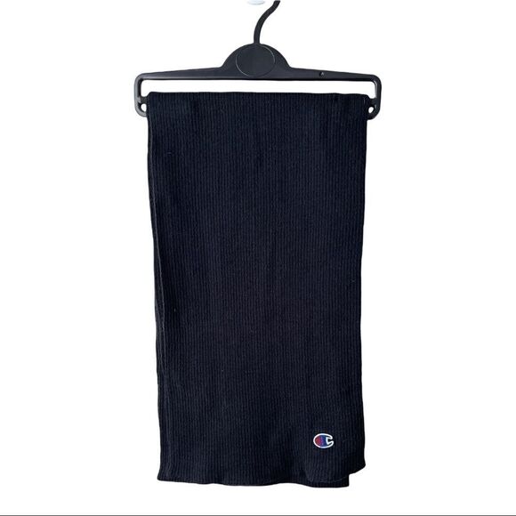 CHAMPION black ripped scarf - Picture 1 of 6